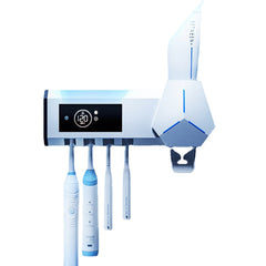 UV 칫솔 살균기 지능형 박테리아 제거 스마트 소독 칫솔 홀더 펀치없는 벽걸이 형