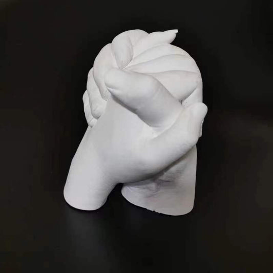 Premium Gypsum DIY Hand Mold Casting Material, Gifts for  Couples, Unique Idea