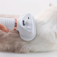 Portable Pet Hair Dryer with Slicker Brush and 3 Heat Settings