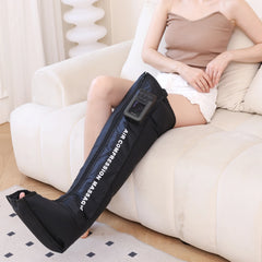 Airbag Full Leg Covering Household Electric Hot Compression Air Waves Leg Massager Instrument（Single/Dual)