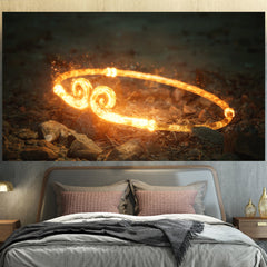 Wall Decoration Painting Poster for Bedroom Gameroom of the Black Myth Wukong Game Subject Polyester Fiber Material, Two-Patterns and Multi Sizes