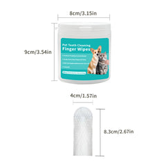 Finger Wipes for Pet Dental Care(3Boxs)