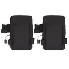 Portable Foldable Stadium Adjustable Armrests Seats with Back Support  and Heated Fuction,  Pockets for Snacks and Cup Holder, 1PC/2 PCS