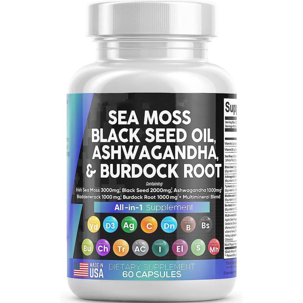 Sea Moss Capsules (Pack of 1/2）