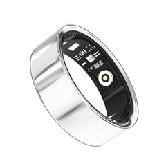 2024 the Newest Smart Ring Health Tracker Fitness Sleep Heart Rate Blood Oxygen Tracker with Long Lasting Batteries Sleep and Waterproof (Silver/Golden/Black, 7-12#)