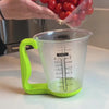 Digital kitchen Electronic Measuring Cup Scale with LCD Display and Temp Measurement